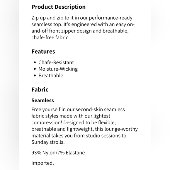 Fabletics seamless jacket - Picture 4 of 4